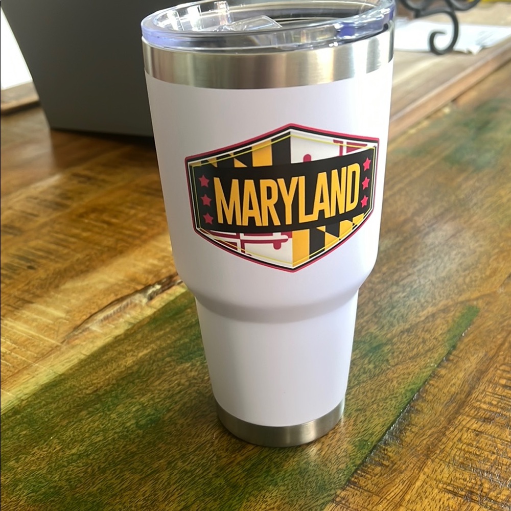 New Maryland Insulated Tumbler - White